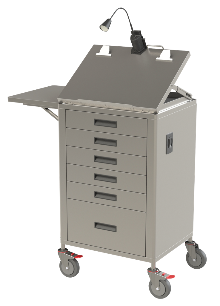 ICU Recovery Trolley PC