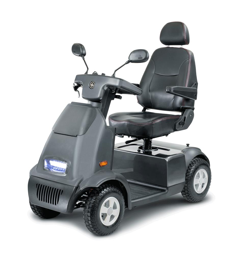Afiscooter C4 Single Seat Scooter  - Grey