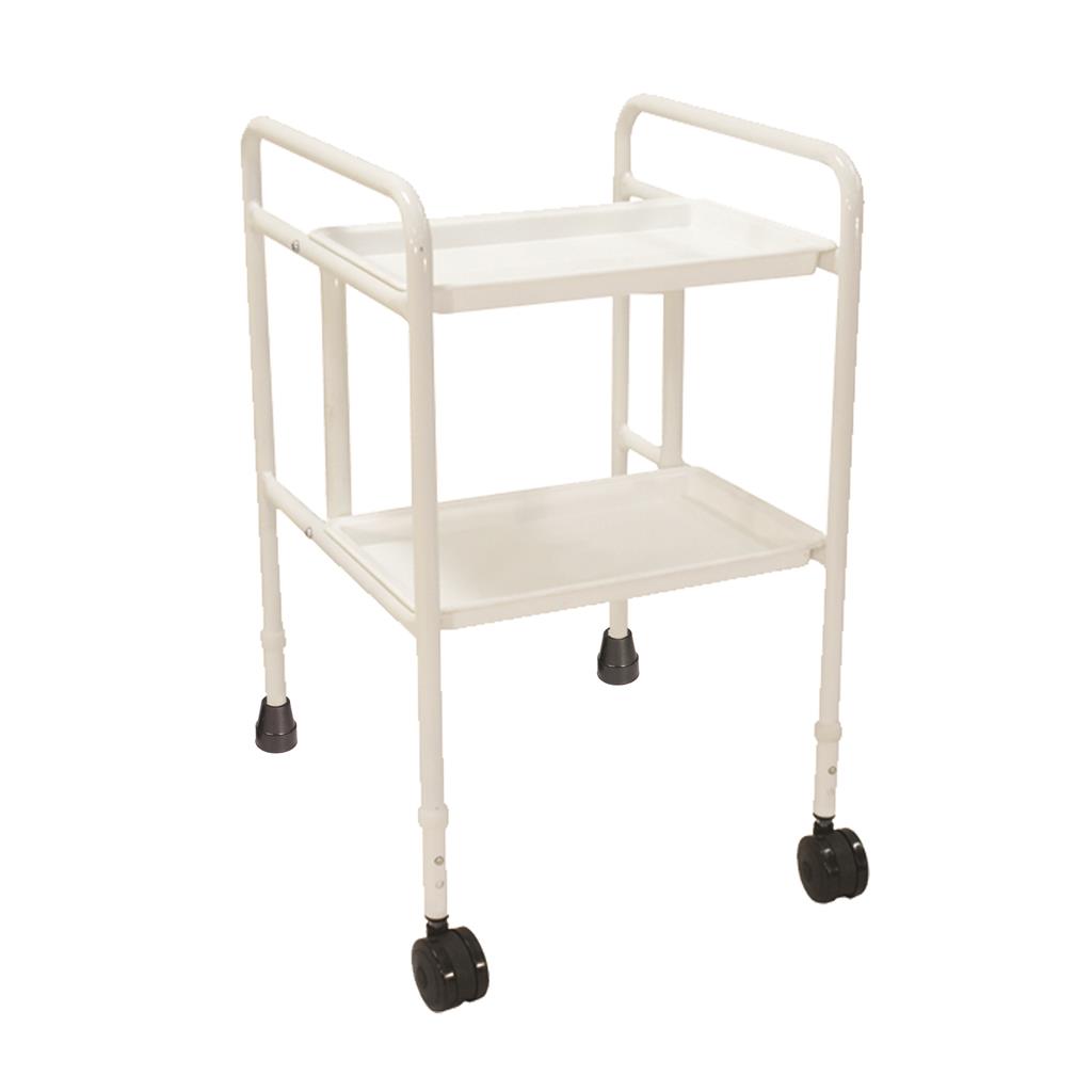 Kitchen Tray Mobile with Rear Glides - Vanilla