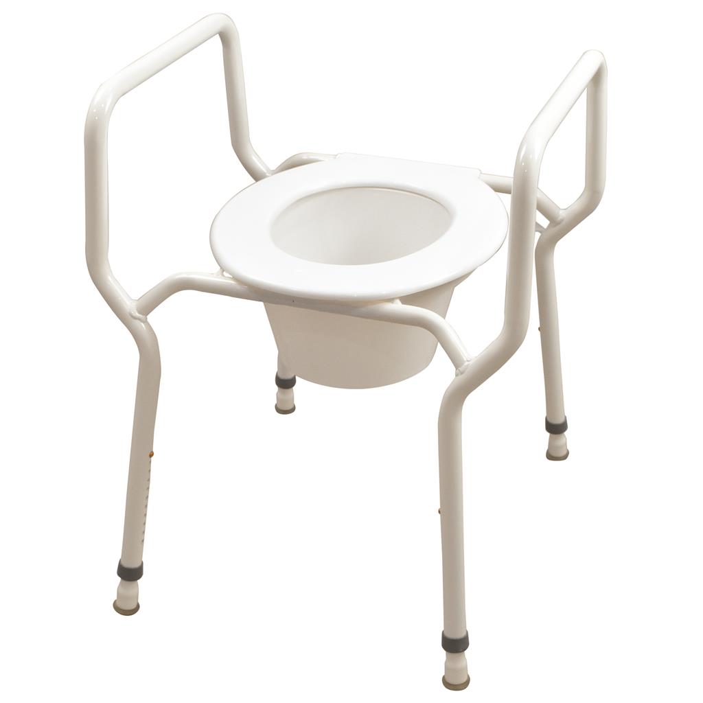 Over Toilet Frame Heavy Duty with Seat Flap