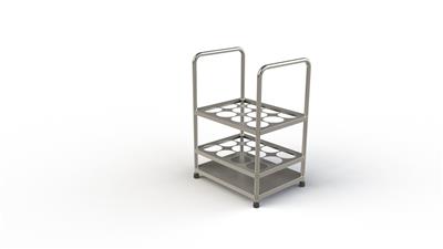 Cylinder Storage Trolley without Wheels 12 Units