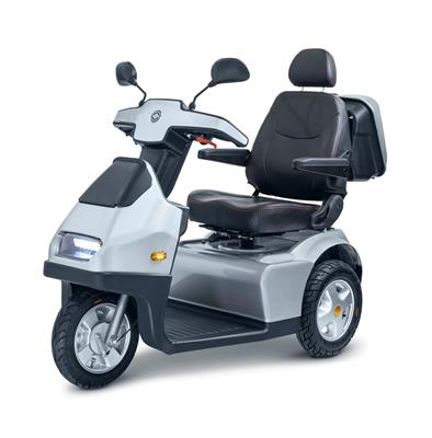 Afiscooter S3 Single Seat Scooter - Silver