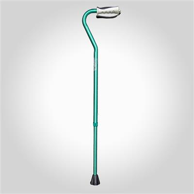 Swan Neck Cane Anodised Green