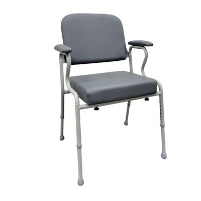 Desk Utility Chair Height and Width Adjustable - Greystone