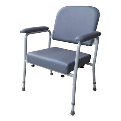 Utility Chair Height and Width Adjustable - Greystone