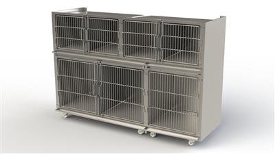 Stainless Steel Cage Module SM10 Drainage Off-Centre
