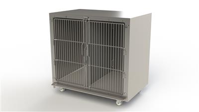 Stainless Steel Cage Cart - Large