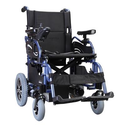 KP25.2 Power Wheelchair Diamond Blue and Black 18"