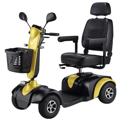 Merits 745 Eco Scooter - Yellow