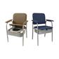Deluxe Bedside Commode Bariatric  - Champagne 600mm