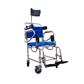 REHAB Transit Mobile Shower Commode with Swingaway Footrest - 500mm