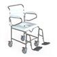 Transit Mobile Shower Commode with Swingaway Footrests - 500mm