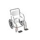 Self Propel Mobile Shower Commode with Swingaway Footrest - 600mm