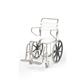 Self Propel Mobile Shower Commode with Swingaway Footrest - 400mm