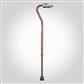 Swan Neck Cane Anodised Brown