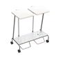 Linen Trolley Double with Foot Operated Lid