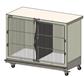 Fibreglass Cage Cart - Mid Level Extra Large