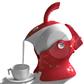 Uccello Powered Kettle Tipper Red
